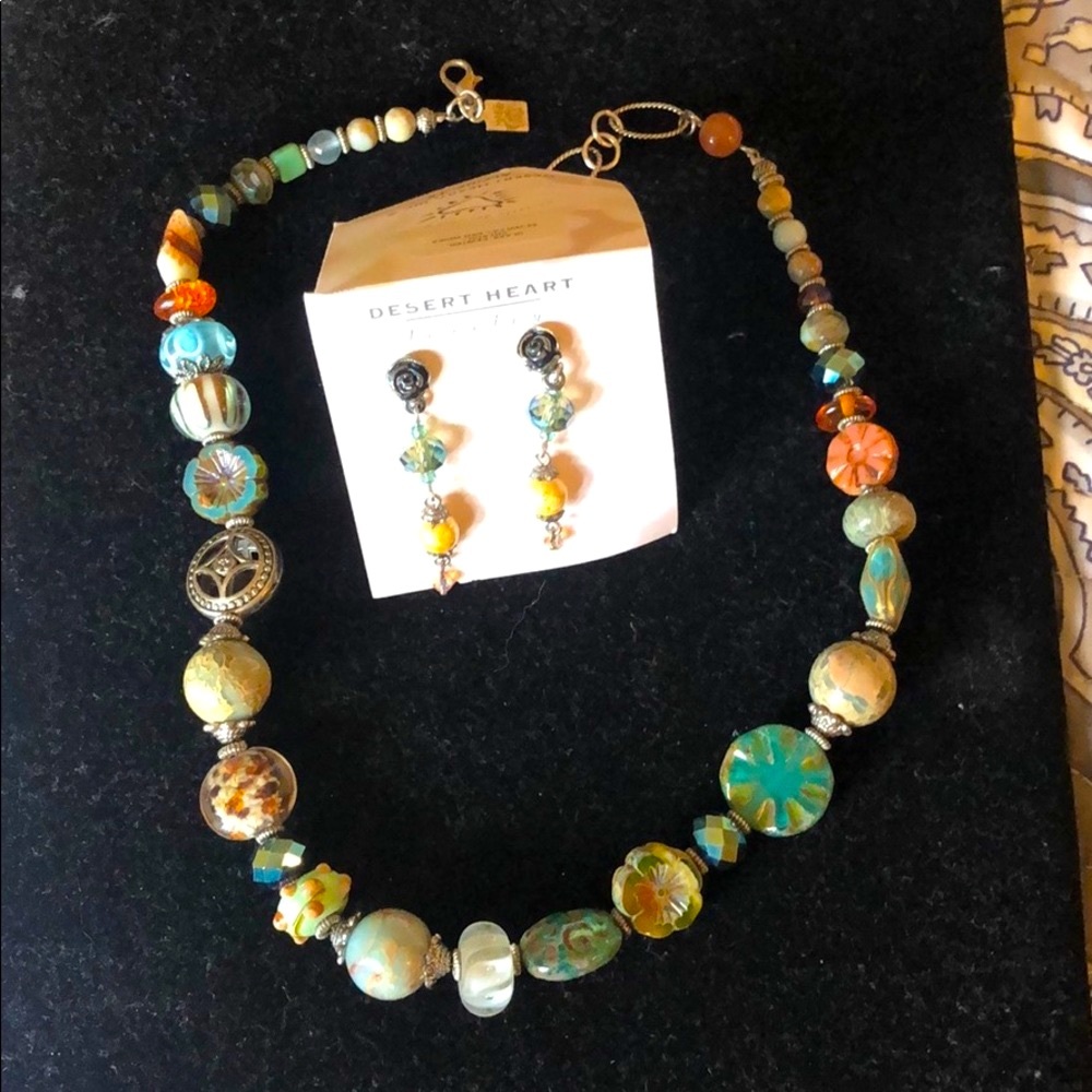 COPY - Necklace and Earrings Set